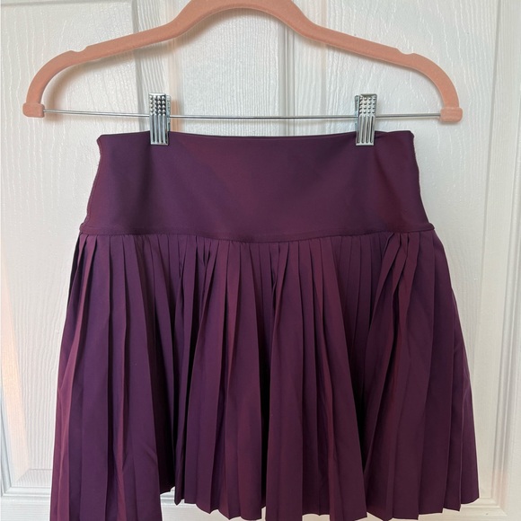 ALO Yoga Women's Deep Purple A-Line Skirt - Picture 2 of 3